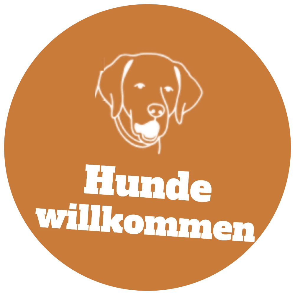 Hunde willkommen